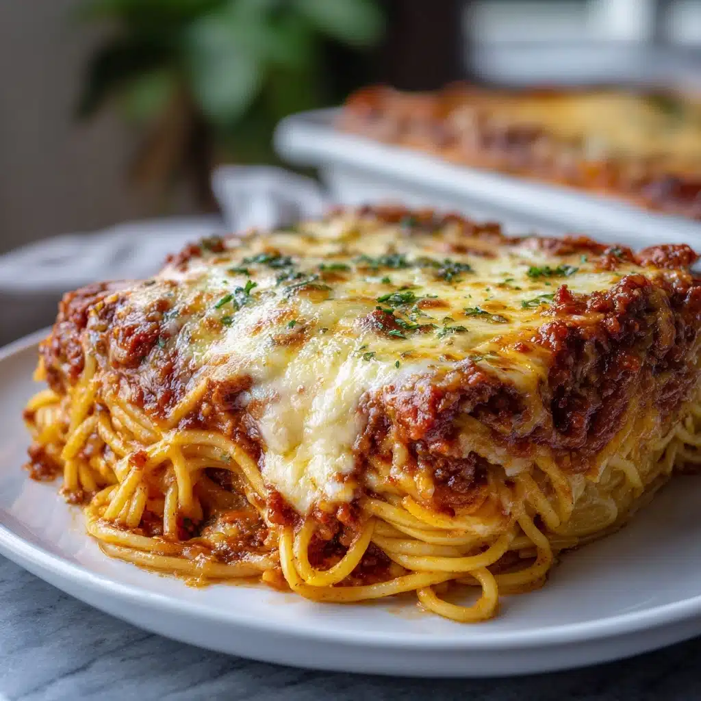 Italian-Style Spaghetti Bake Recipe - Recipe Image