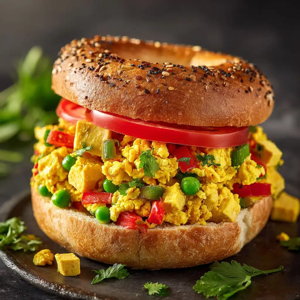 Tofu Scramble Breakfast Sandwiches Recipe - Recipe Image