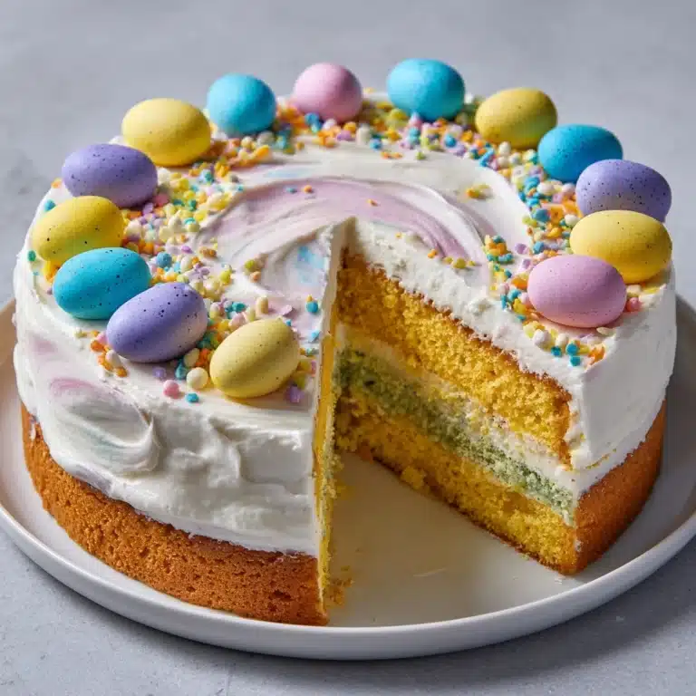 Festive Easter Poke Cake Recipe