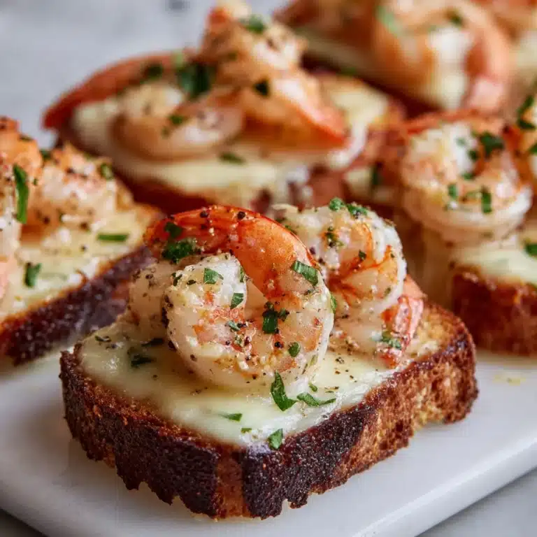 Cheesy Shrimp Toast Recipe