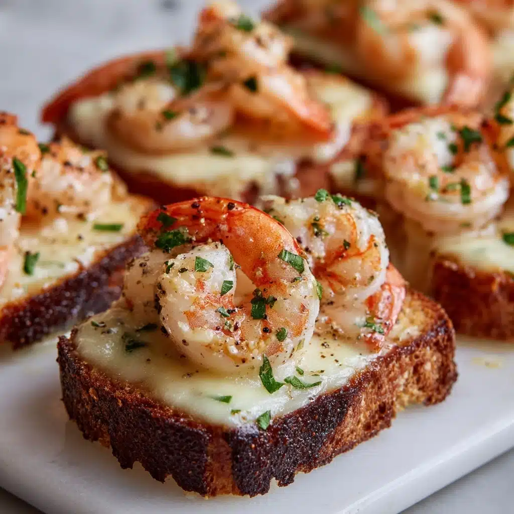 Cheesy Shrimp Toast Recipe