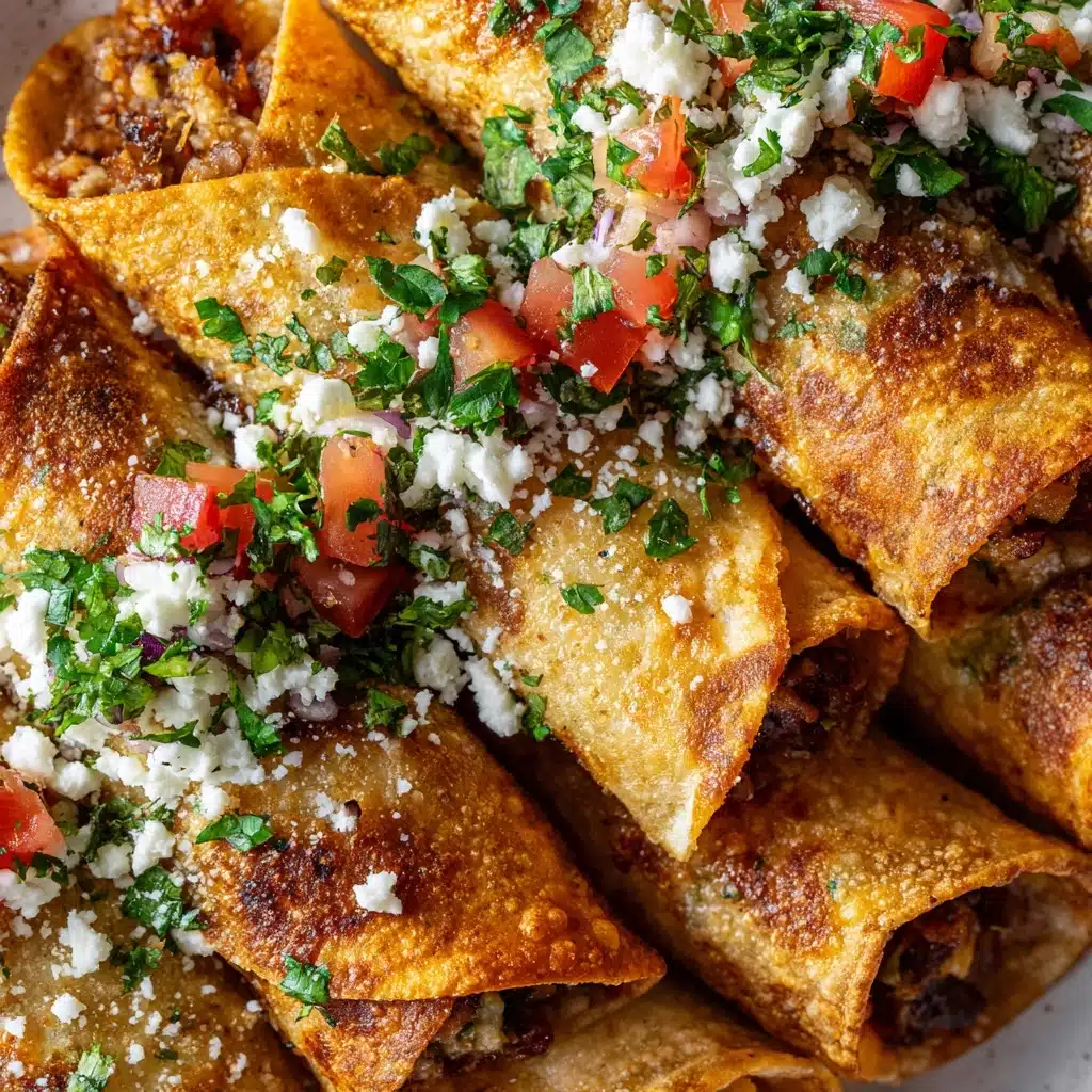 Crispy Chicken Taquitos Recipe - Recipe Image
