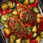 Teriyaki Chicken and Pineapple Foil Packets Recipe