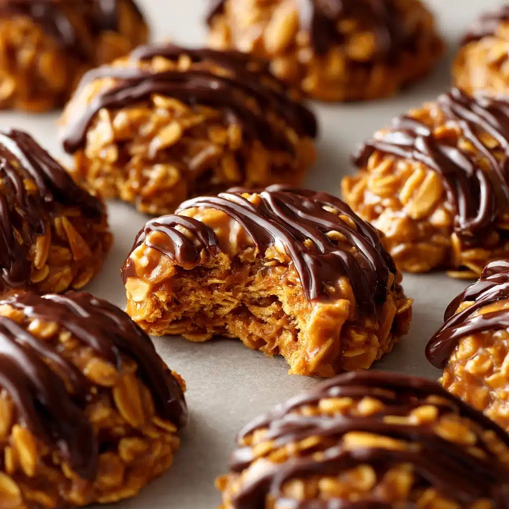No-Bake Peanut Butter Oatmeal Cookies Recipe - Recipe Image