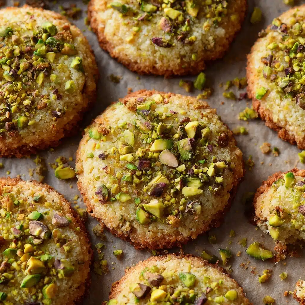 Pistachio Shortbread Cookies Recipe - Recipe Image