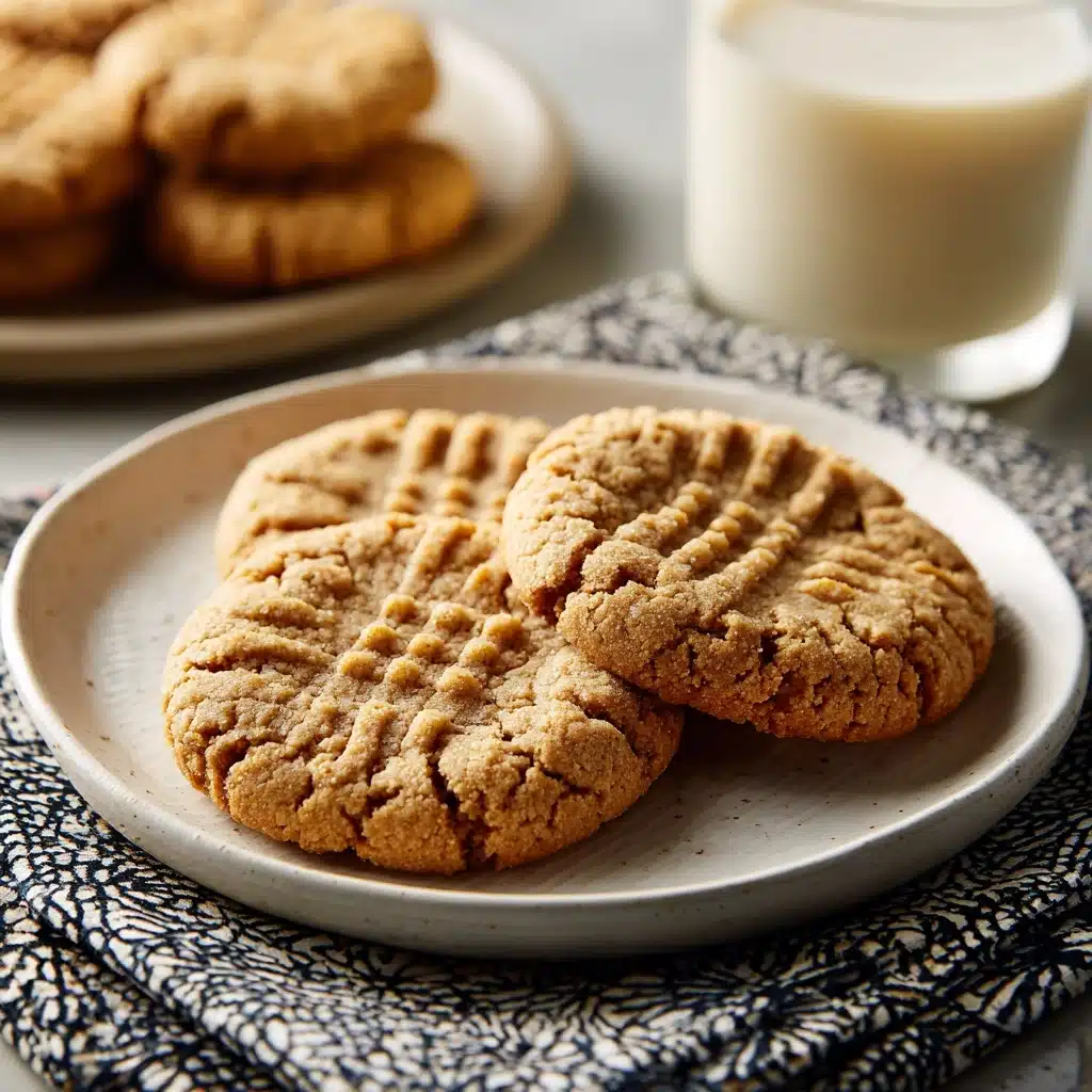 Easy Peanut Butter Cookies Recipe - Recipe Image