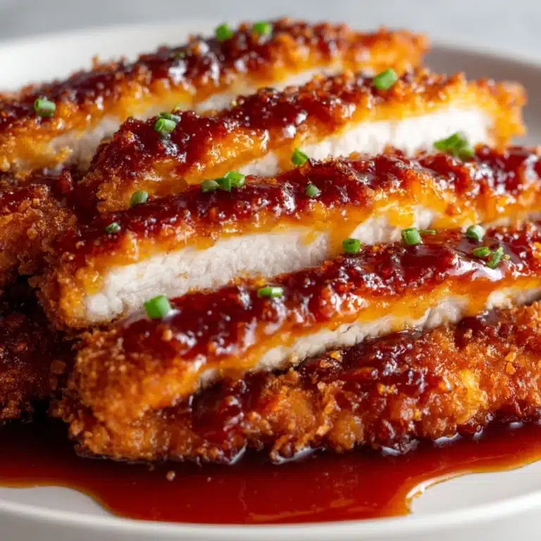 Double Crunch Honey Garlic Chicken Recipe