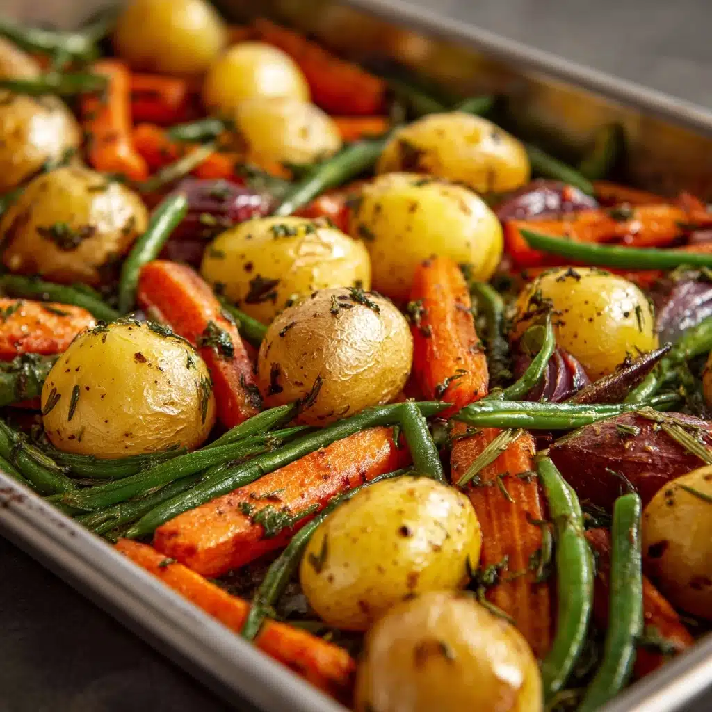 Garlic Herb Roasted Veggies Recipe - Recipe Image