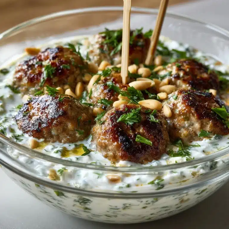 Greek-Inspired Meatballs Recipe