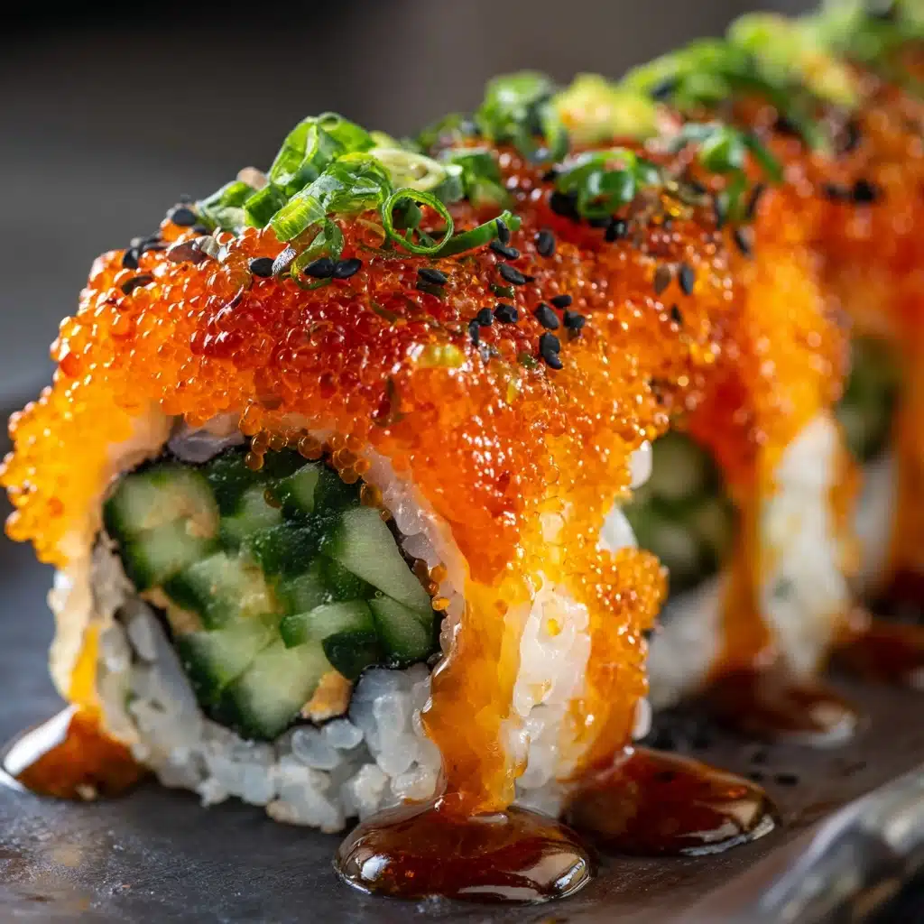 Spicy Shrimp Sushi Stacks Recipe