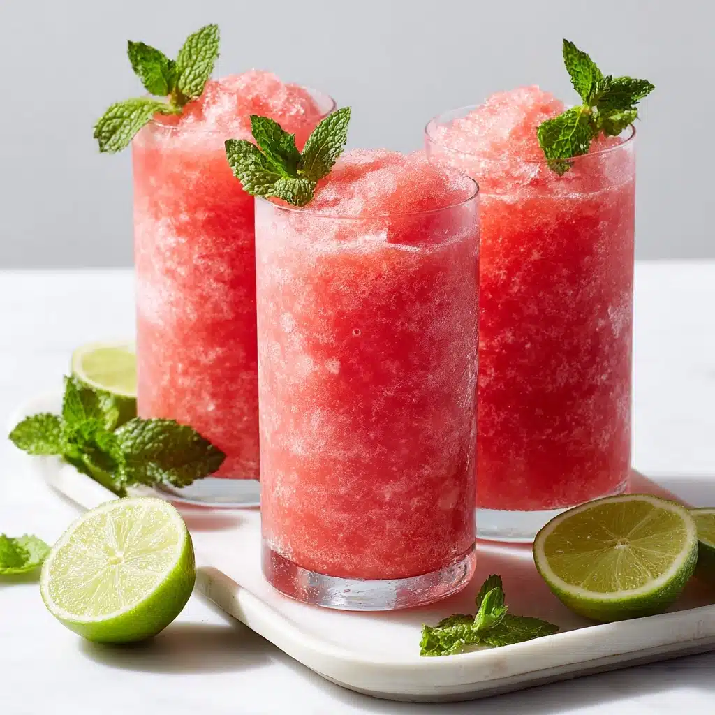 Watermelon Slushie Recipe - Recipe Image