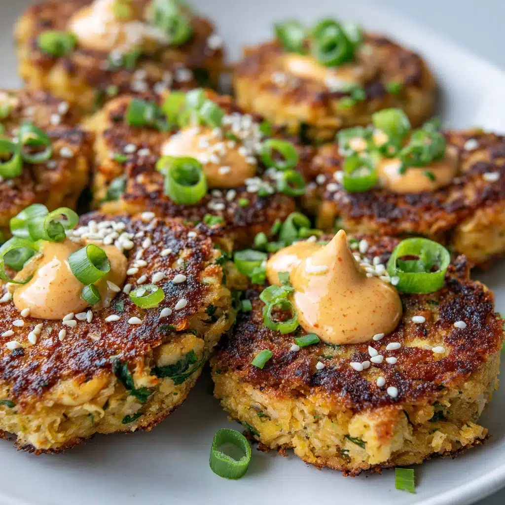 Asian Tuna Cakes with Spicy Mayo Recipe