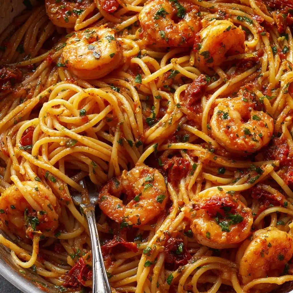Chili Crisp Shrimp Scampi Recipe - Recipe Image