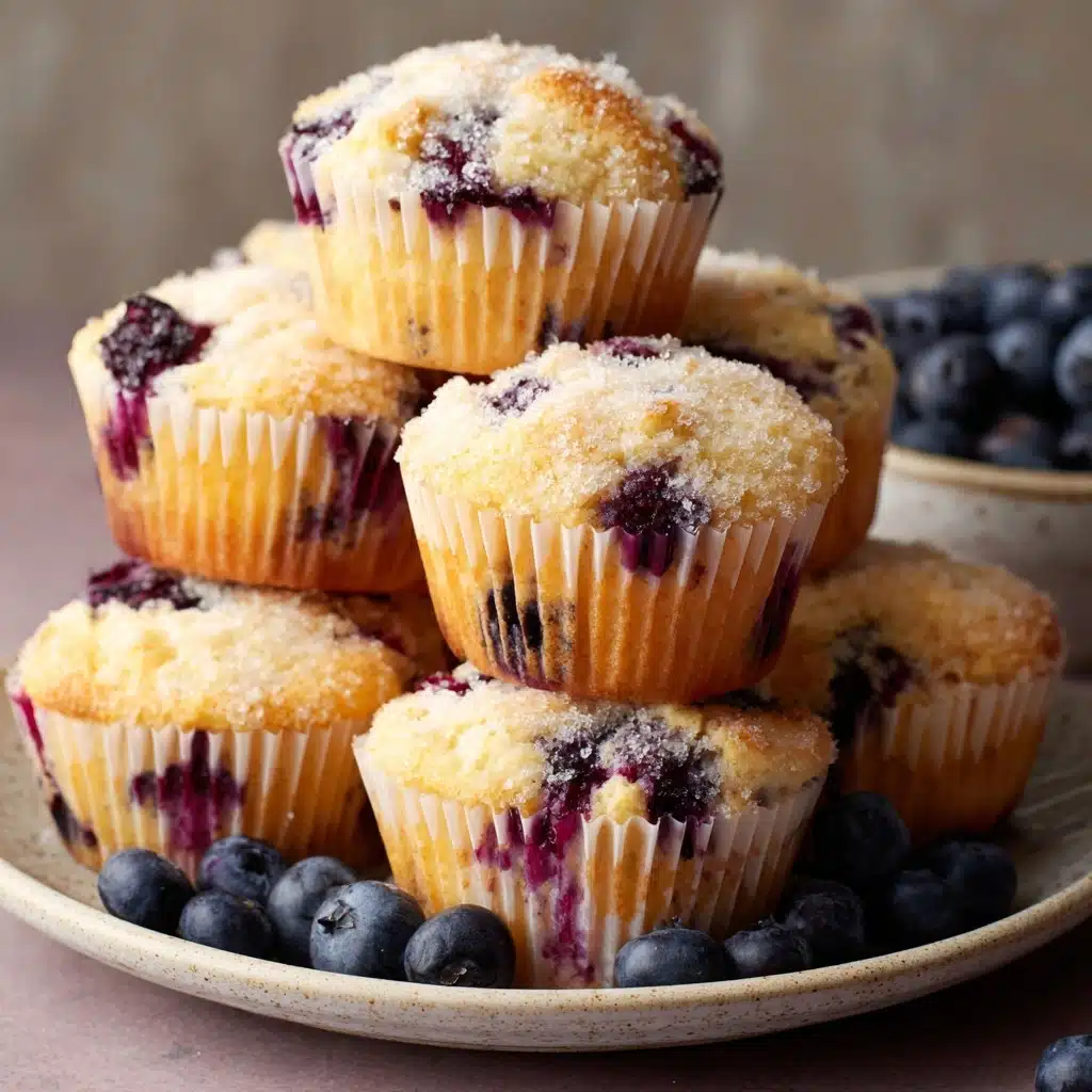 Vanilla Blueberry Protein Muffins Recipe - Recipe Image
