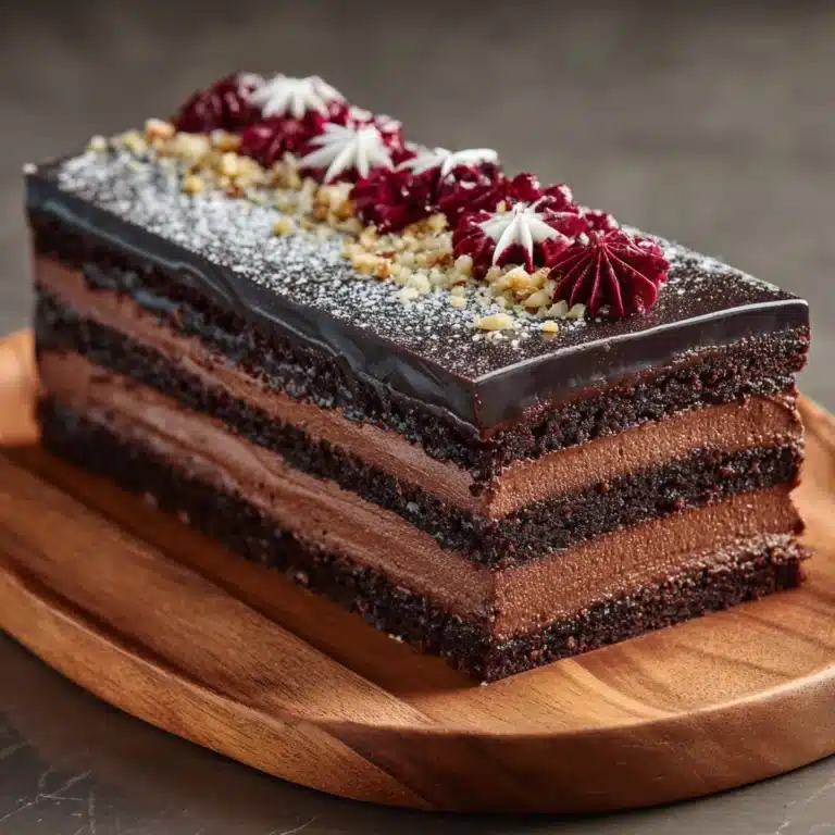 Chocolate Terrine Cake Recipe