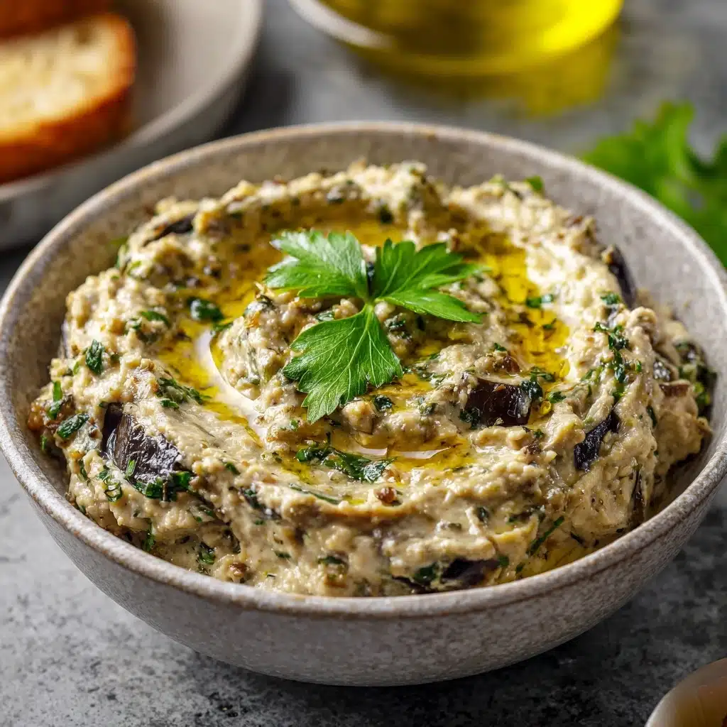 Melitzanosalata (Greek Eggplant Dip) Recipe - Recipe Image