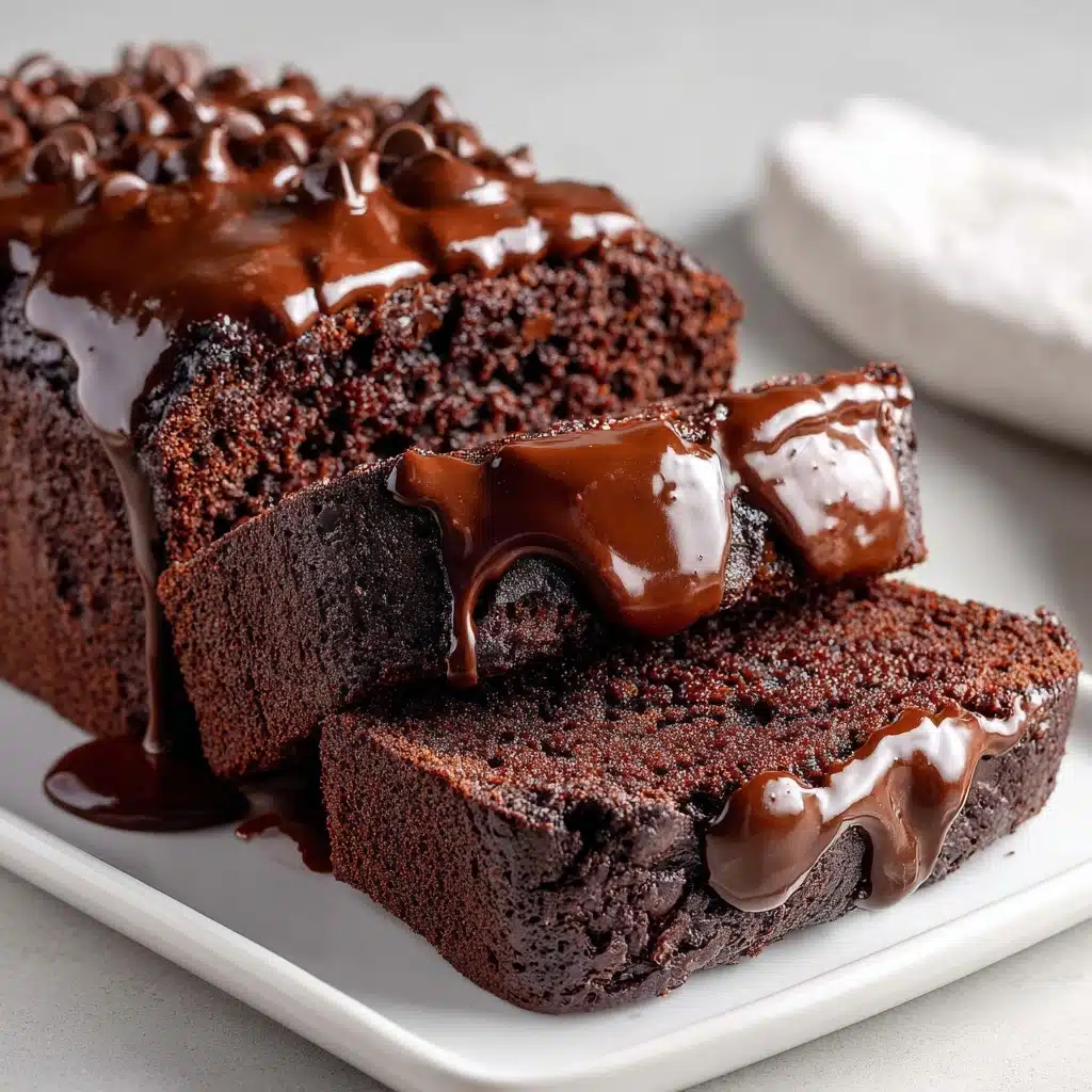 Hot Fudge Brownie Bread Recipe - Recipe Image