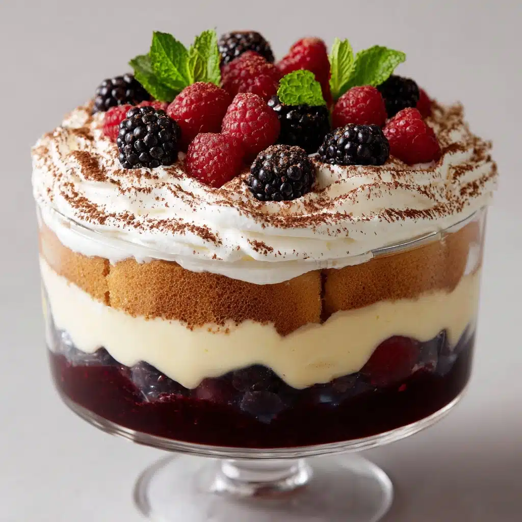 Berry Tiramisu Trifle Recipe - Recipe Image