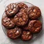 Fudgy Flourless Chocolate Cake Cookies Recipe