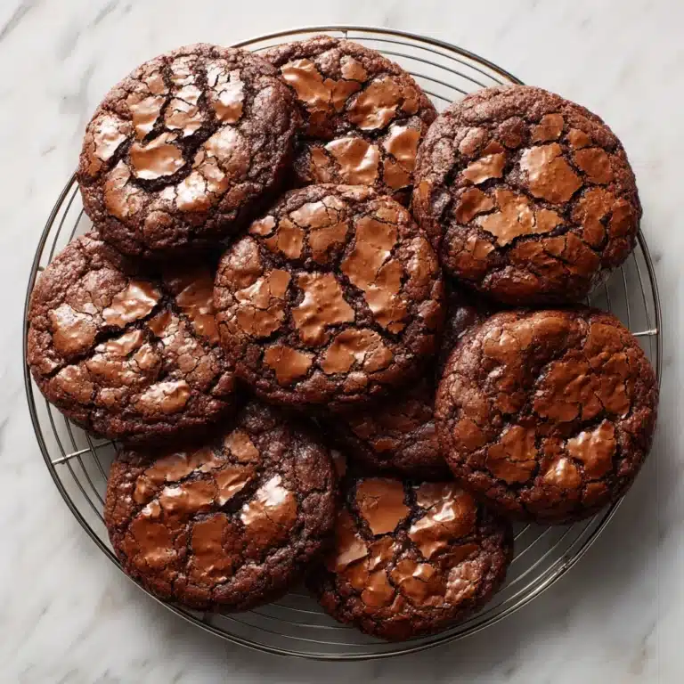 Fudgy Flourless Chocolate Cake Cookies Recipe