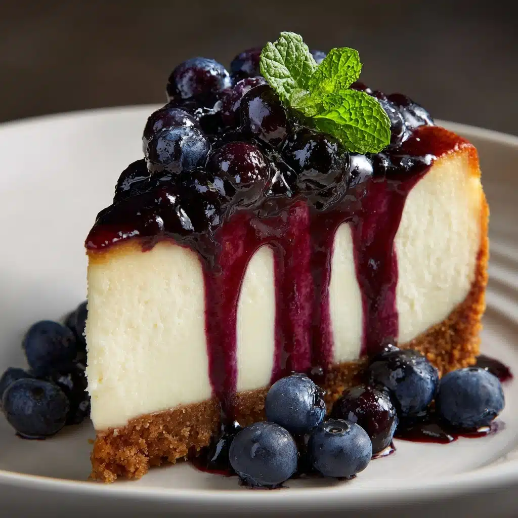 No-Bake Blueberry Cheesecake Recipe