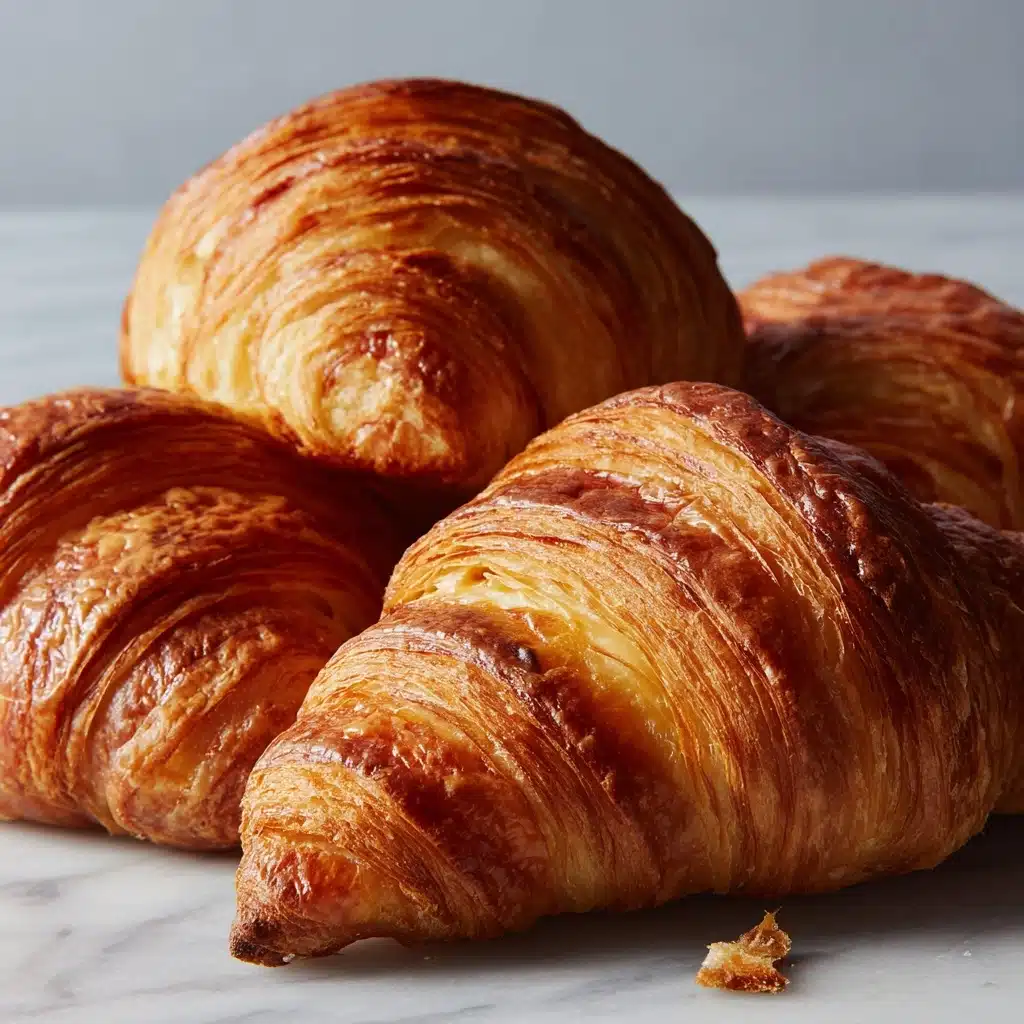 Homemade Flaky Croissants Recipe - Recipe Image