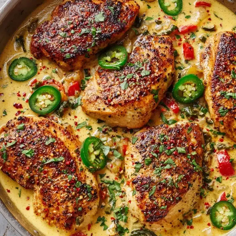 Creamy Pepperoncini Chicken Skillet Recipe