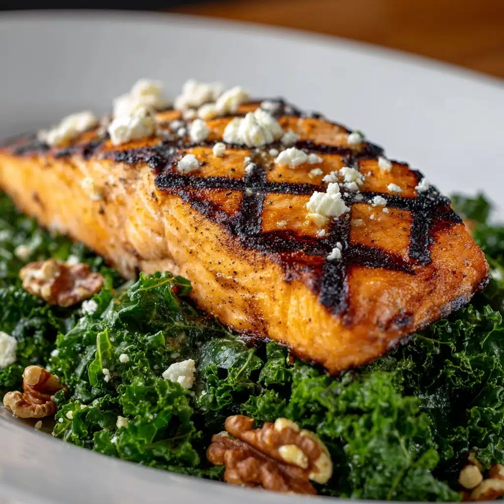 Grilled Salmon Salad Recipe - Recipe Image