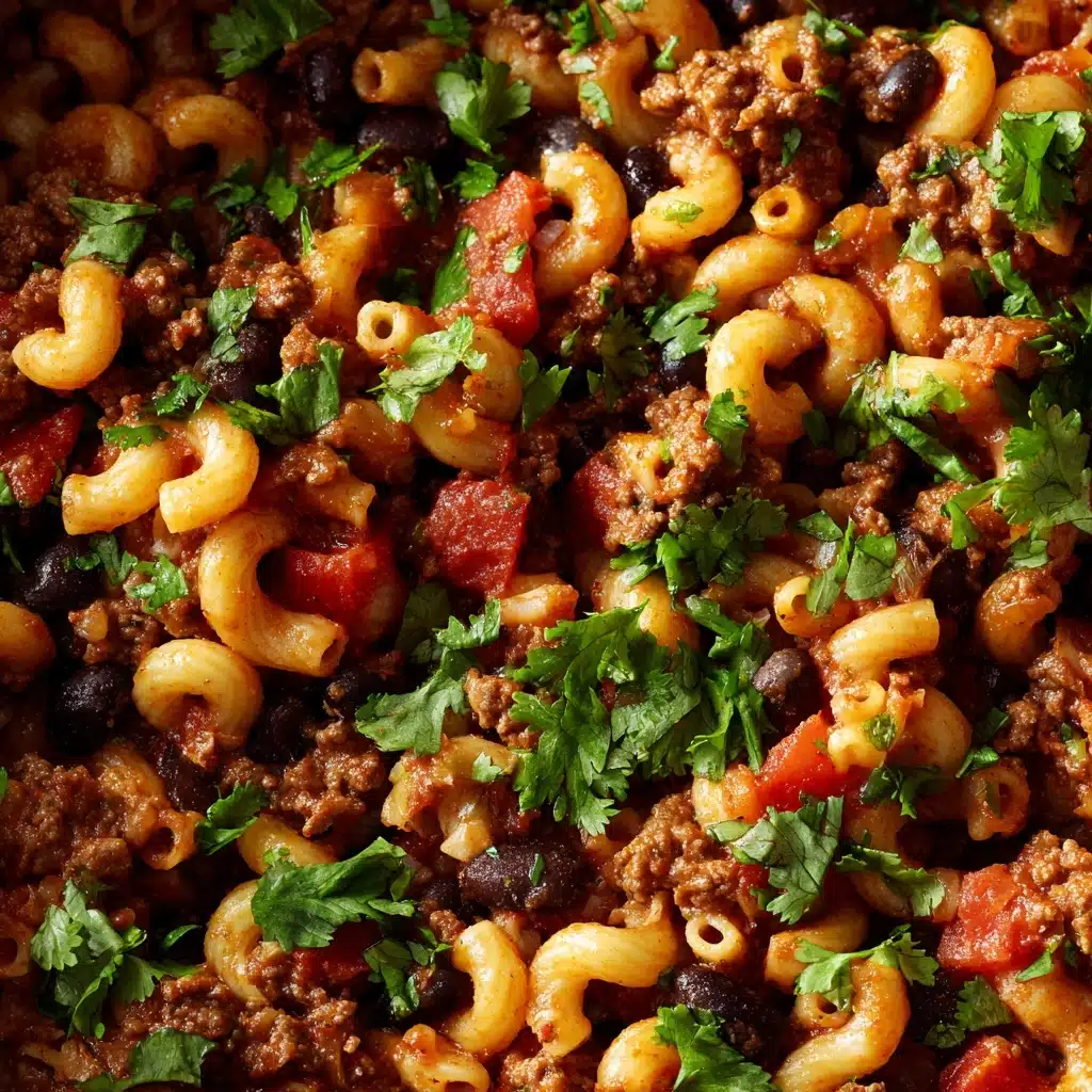 One Pot Chili Mac and Cheese Recipe - Recipe Image