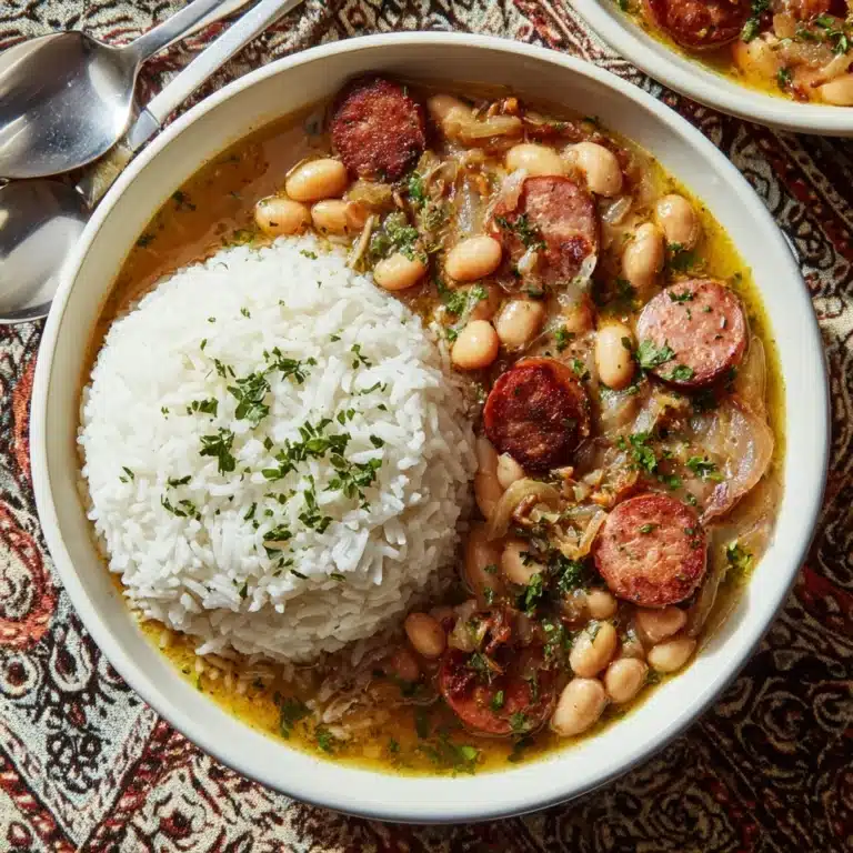 Rice, White Beans, and Sausage Recipe