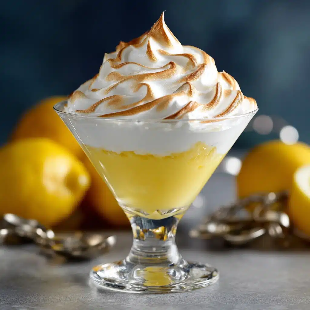 Lemon Meringue Pie Martini Recipe - Recipe Image