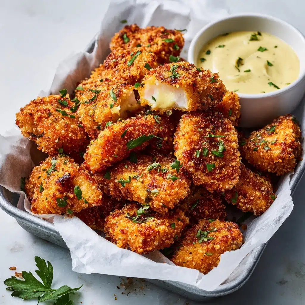 Crispy Baked Chicken Nuggets Recipe - Recipe Image