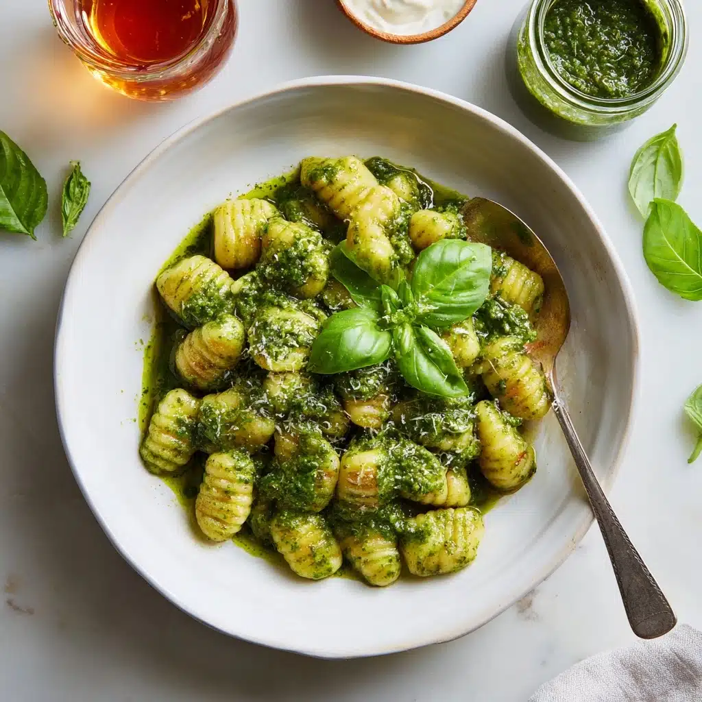 Creamy Pesto Gnocchi for Two Recipe - Recipe Image