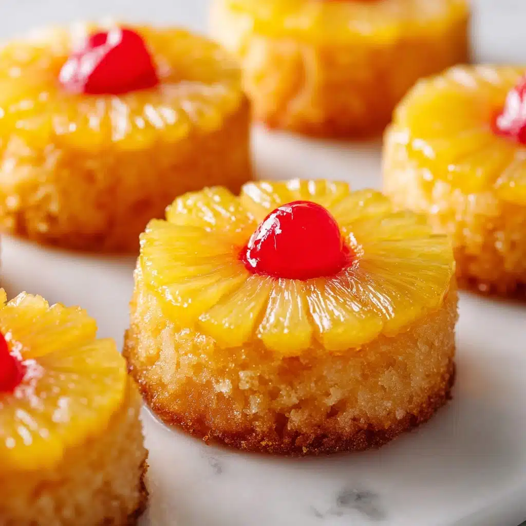 Pineapple Upside Down Sugar Cookies Recipe - Recipe Image