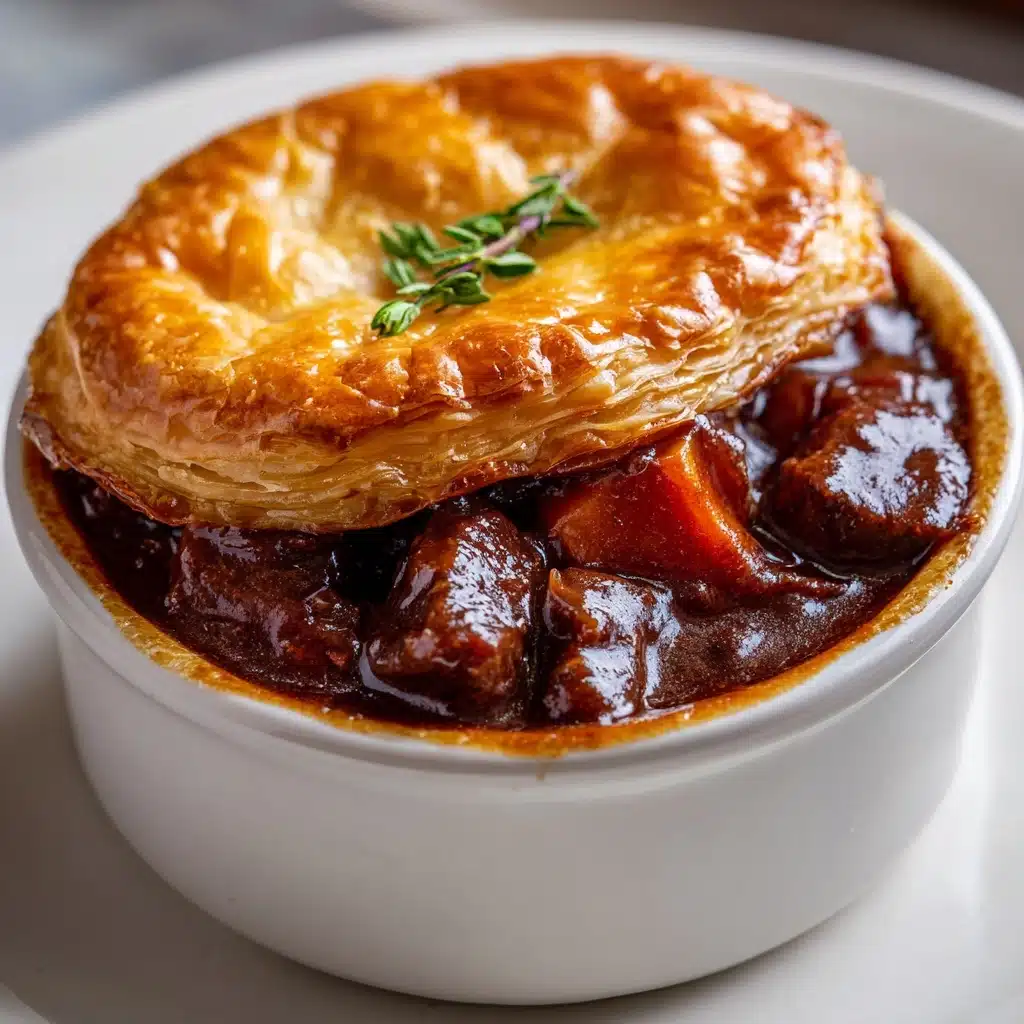 Guinness Braised Beef Pot Pie Recipe - Recipe Image
