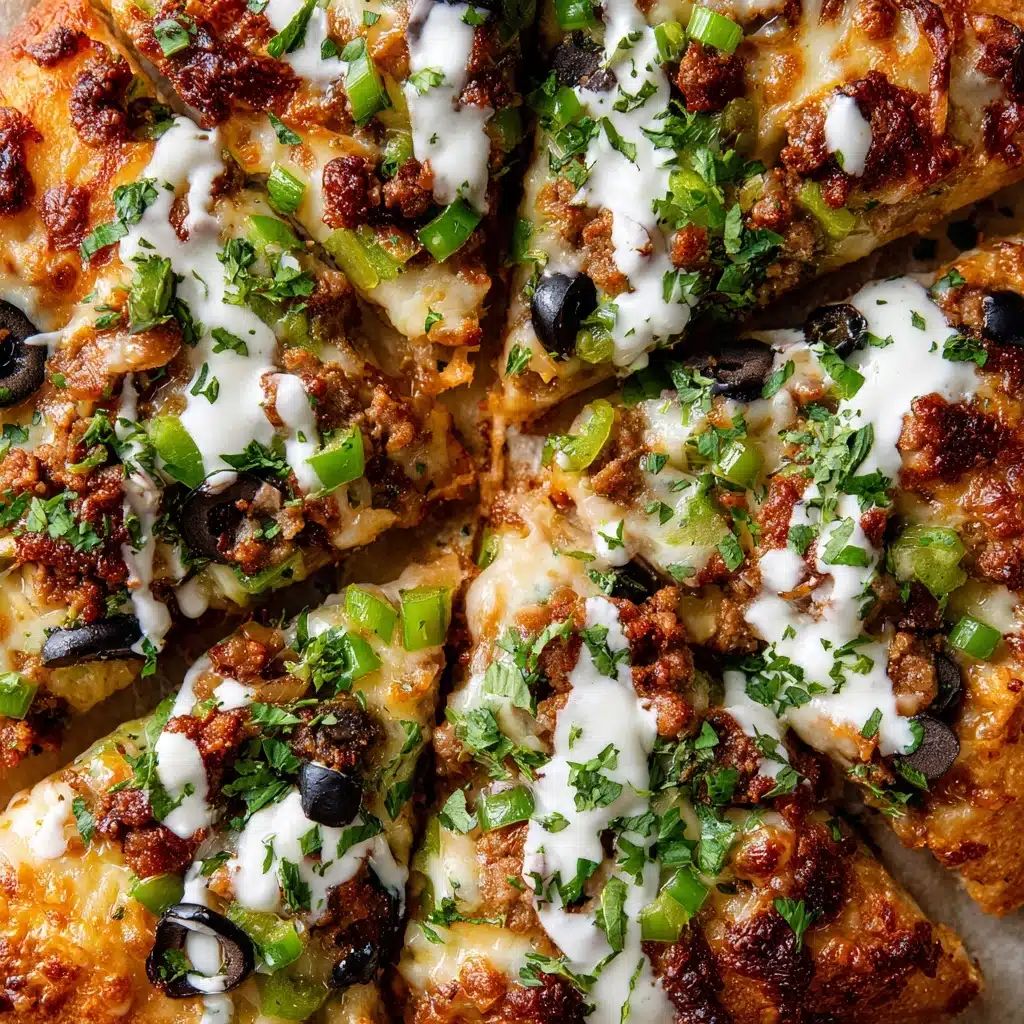 Tortilla Pizza Recipe - Recipe Image