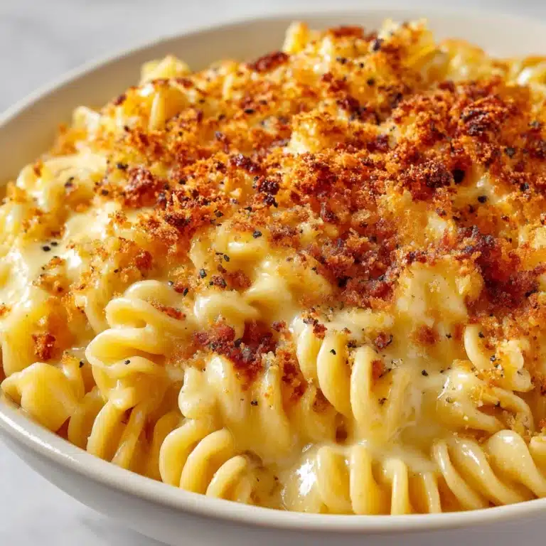 Parmesan Garlic Chicken Mac and Cheese Recipe