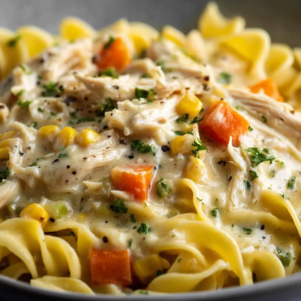 Creamy Ranch Chicken & Noodles Recipe - Recipe Image