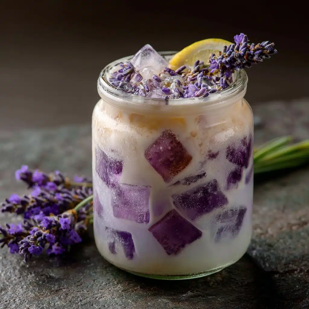 Coconut Lavender Lemonade Mocktail Recipe - Recipe Image