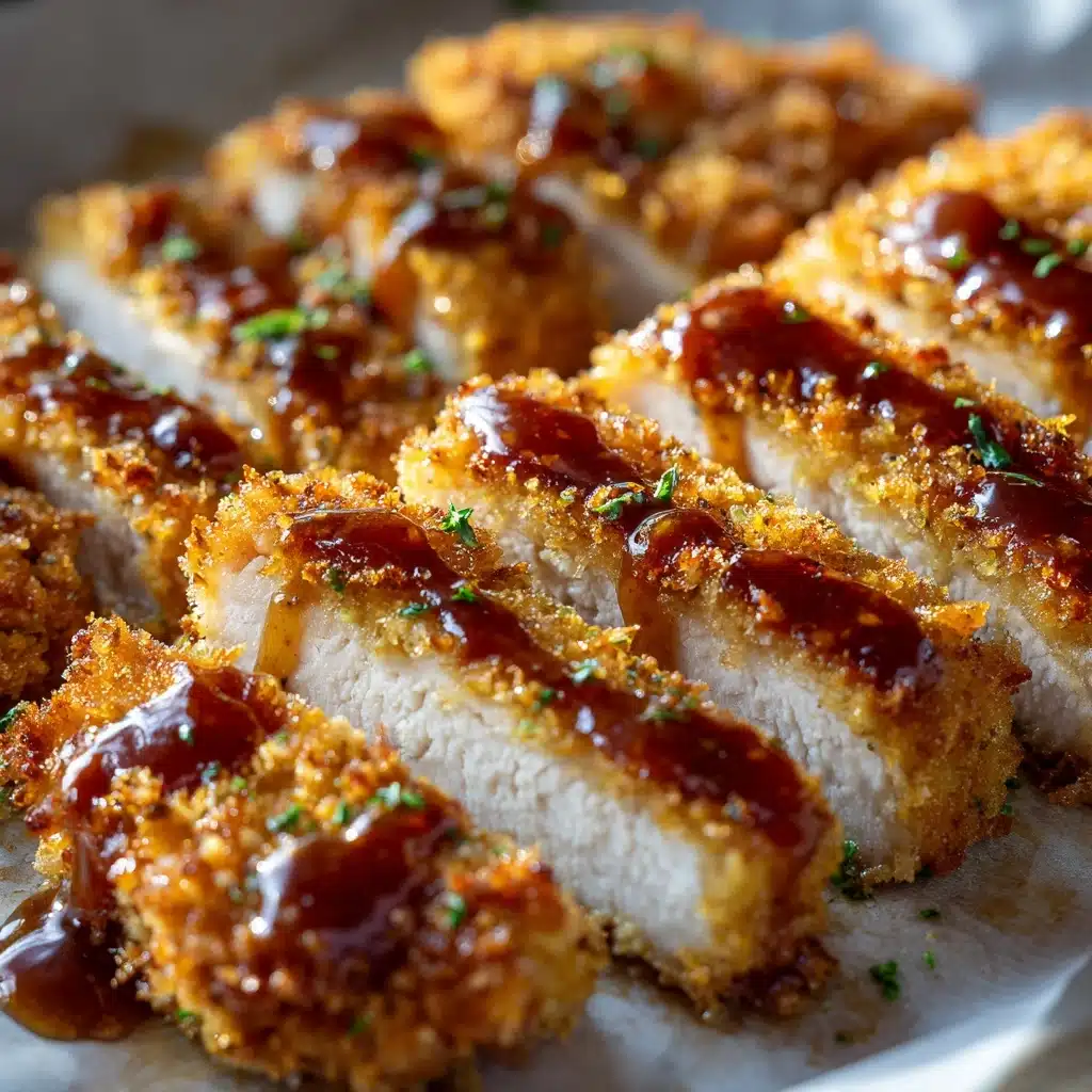 Baked Crunchy Hot Honey Chicken Recipe - Recipe Image