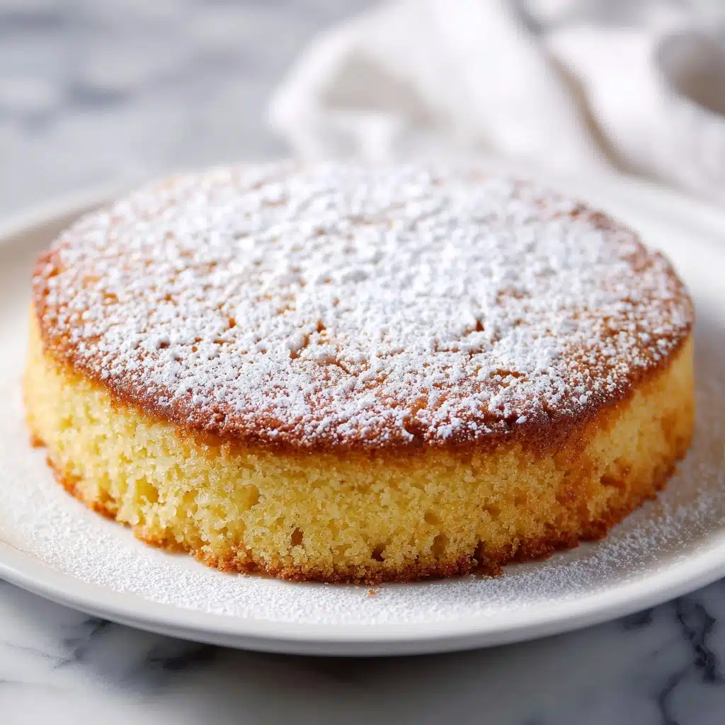 Eggless Vanilla Cake Recipe - Recipe Image
