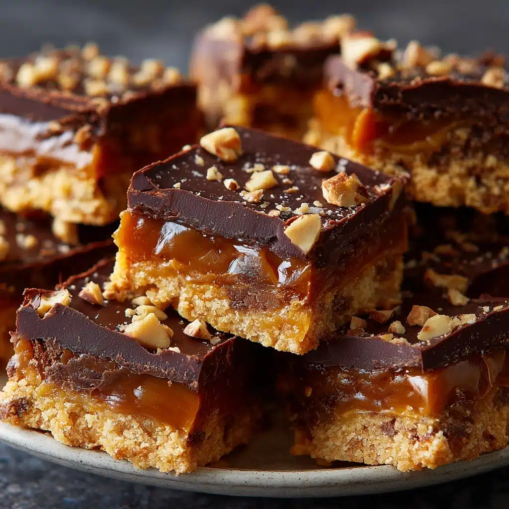 Turtle Bars Recipe - Recipe Image