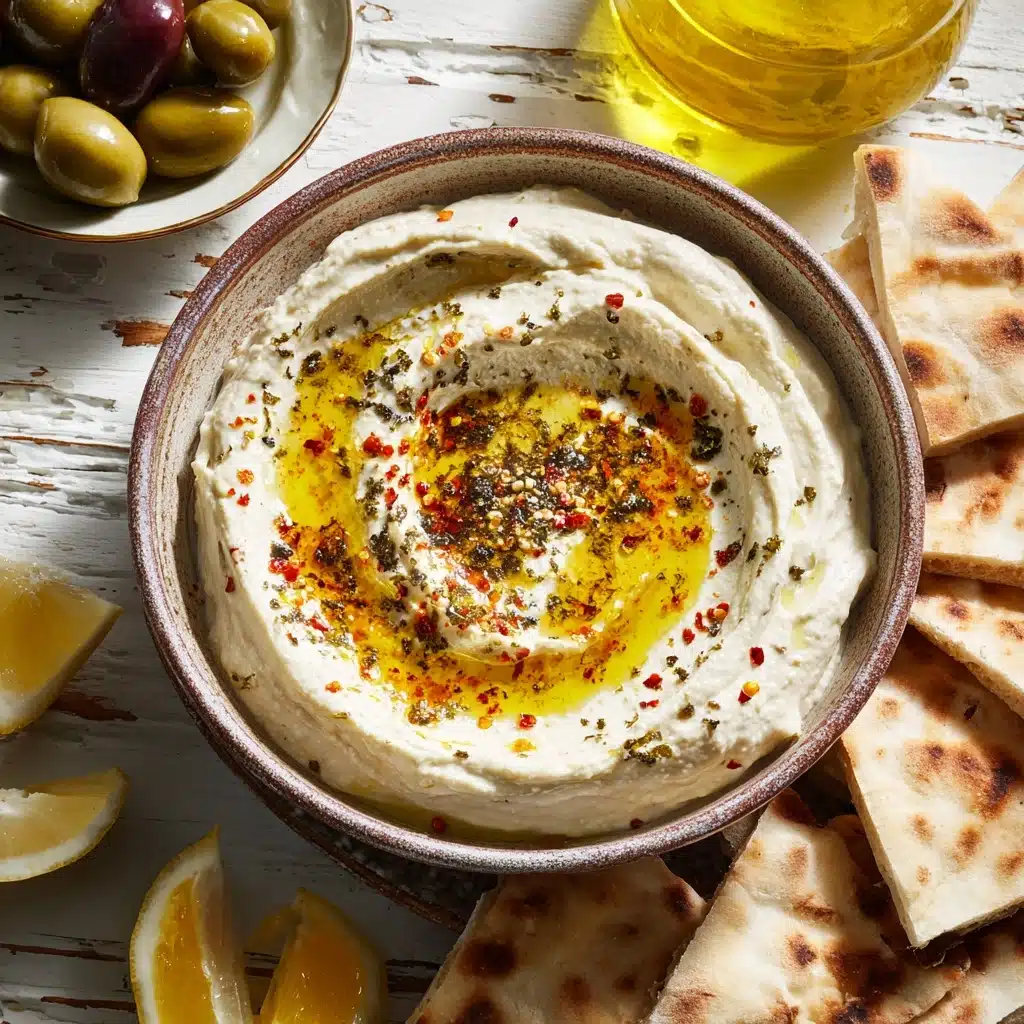 Easy Skordalia (Greek Garlic Dip) Recipe - Recipe Image