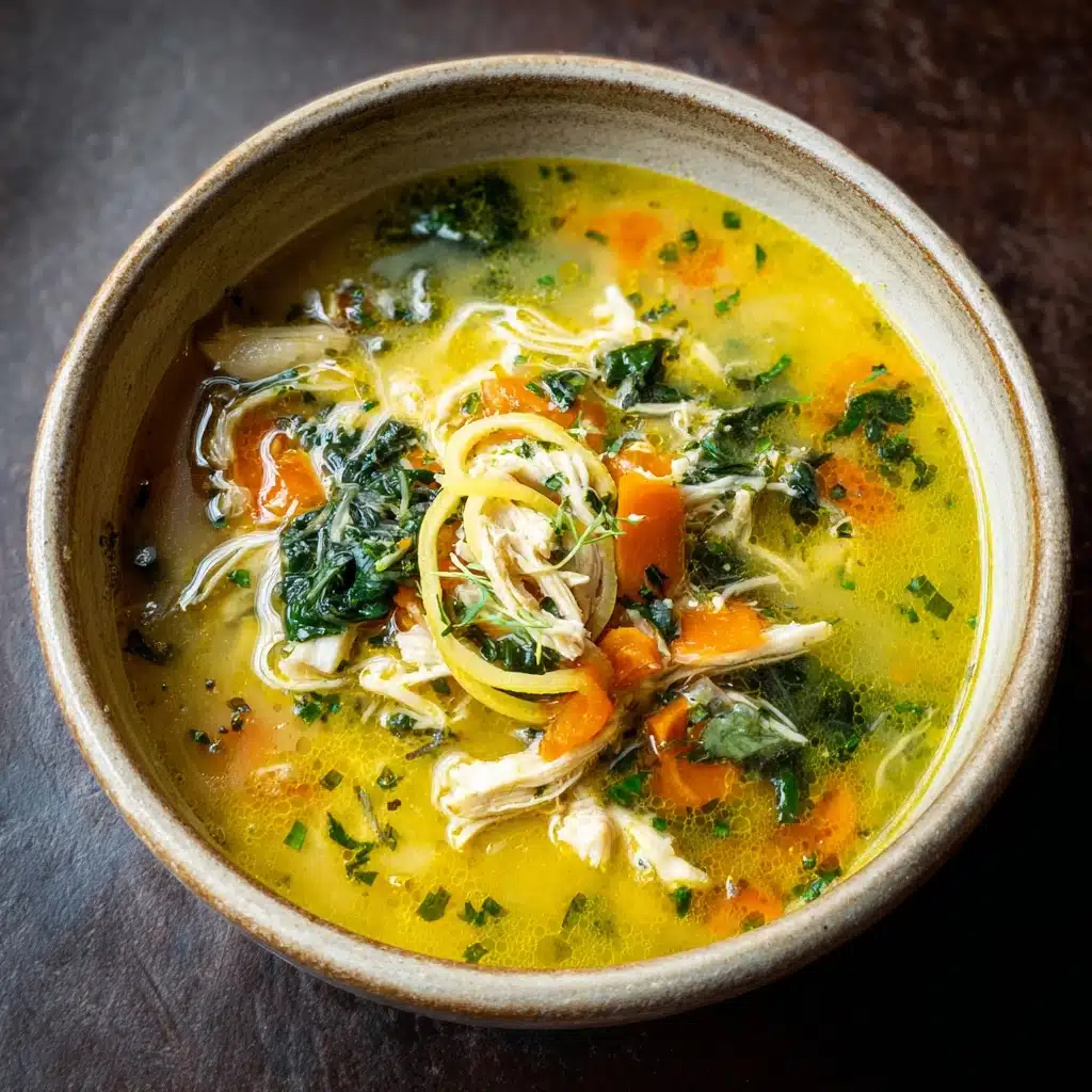 Greek Lemon Chicken Soup (Avgolemono) Recipe - Recipe Image