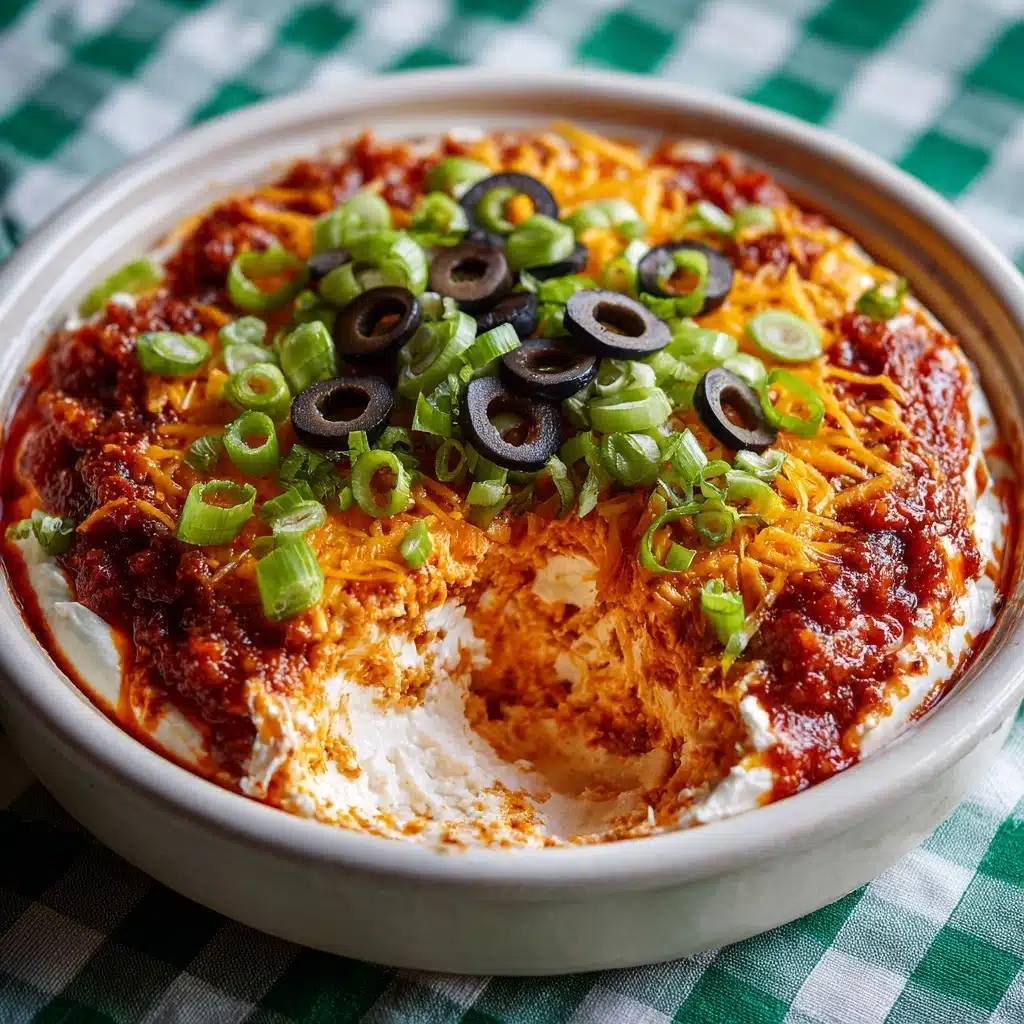 Layered Cream Cheese and Salsa Dip Recipe