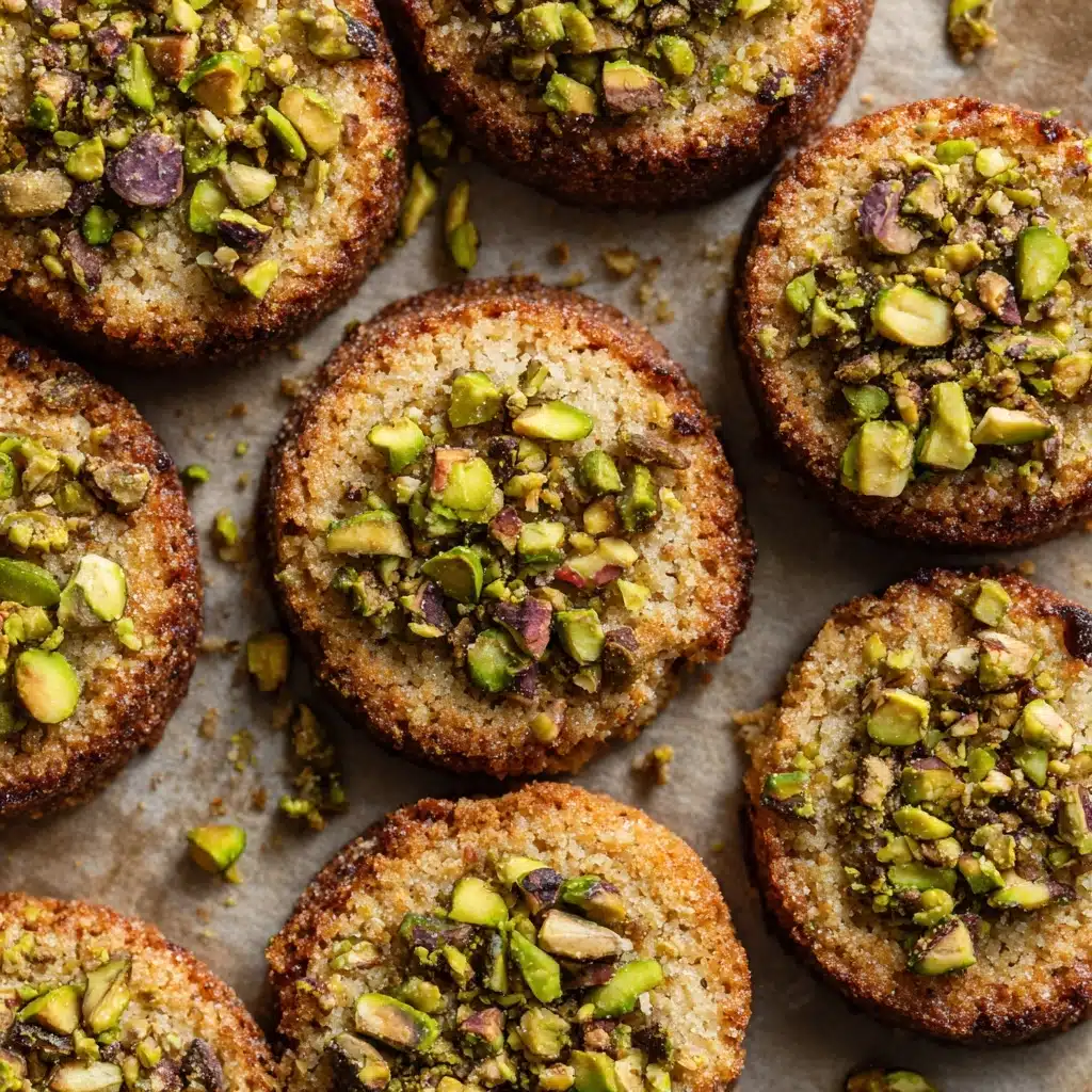 Pistachio Shortbread Cookies Recipe