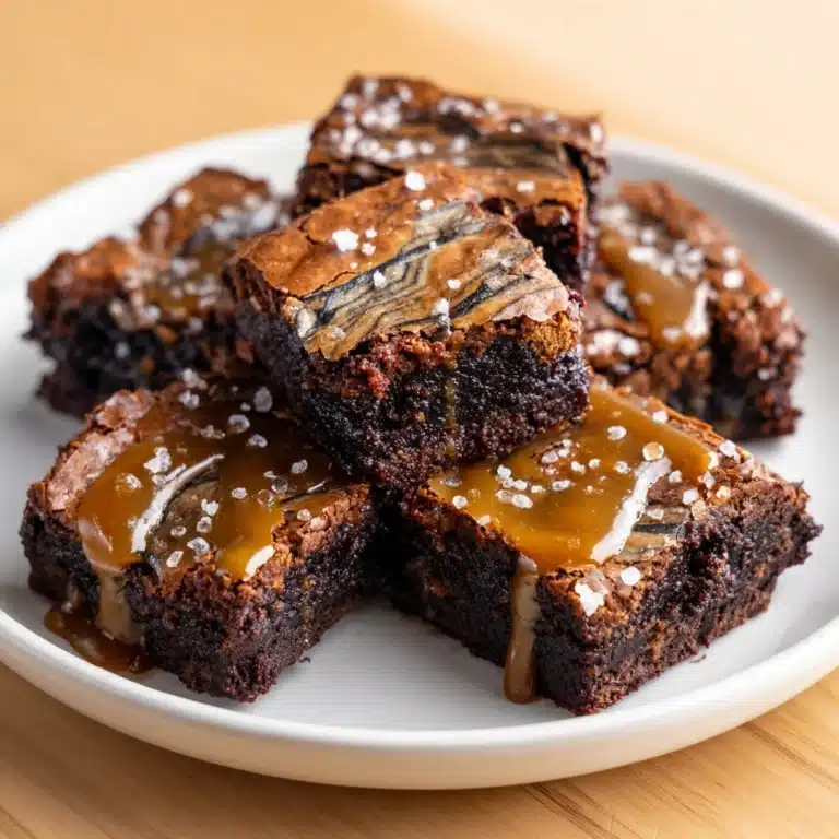 Salted Caramel Brownies Recipe