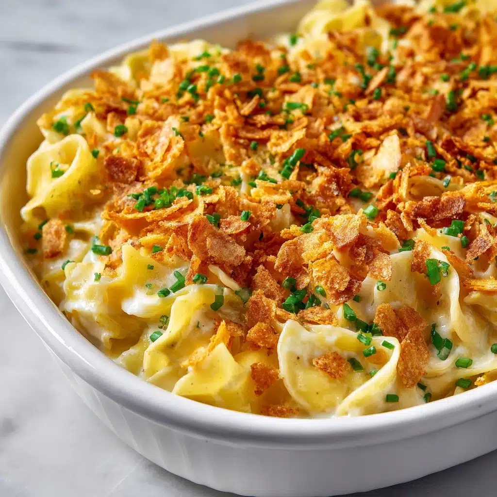 Million Dollar Chicken Noodle Casserole Recipe - Recipe Image