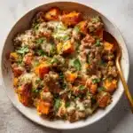 Ground Turkey Sweet Potato Bake Recipe