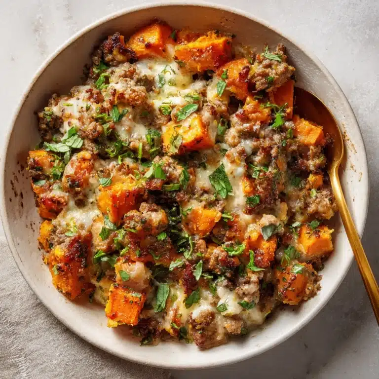Ground Turkey Sweet Potato Bake Recipe